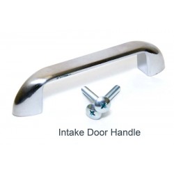 Satin Chrome Pull Handle Assembly